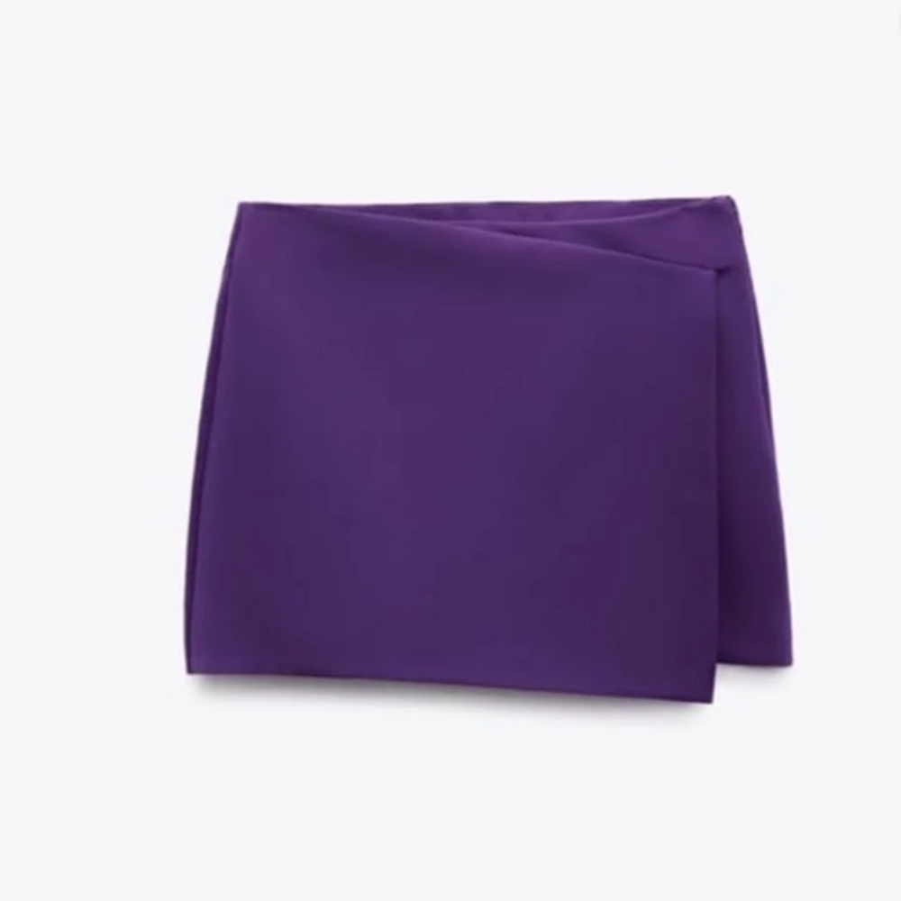 ZARA ASYMMETRIC SKORT LARGE